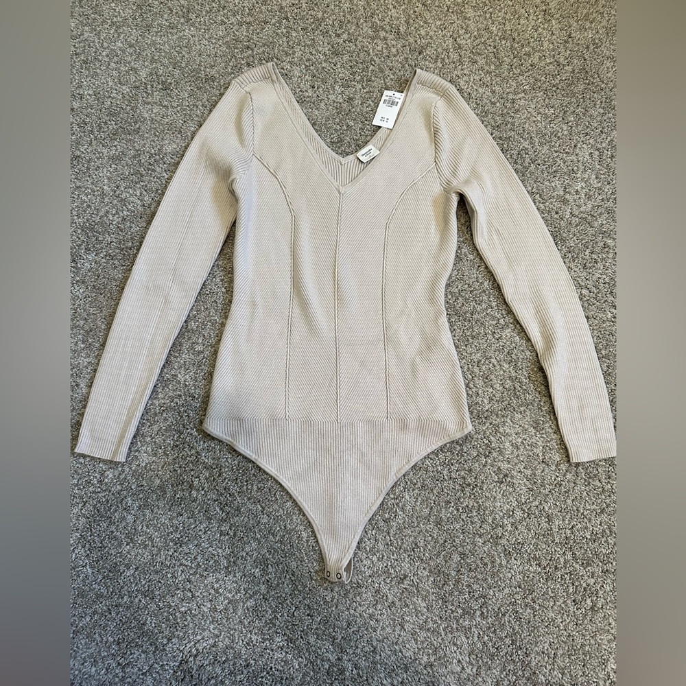 NWT Abercrombie L/S Bodysuit
